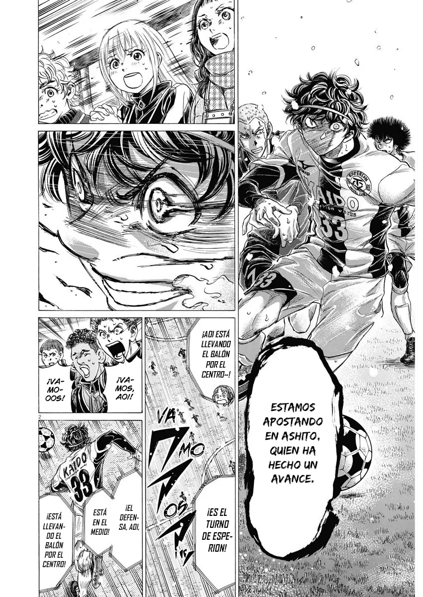 Ao ashi capítulo 274, página 3