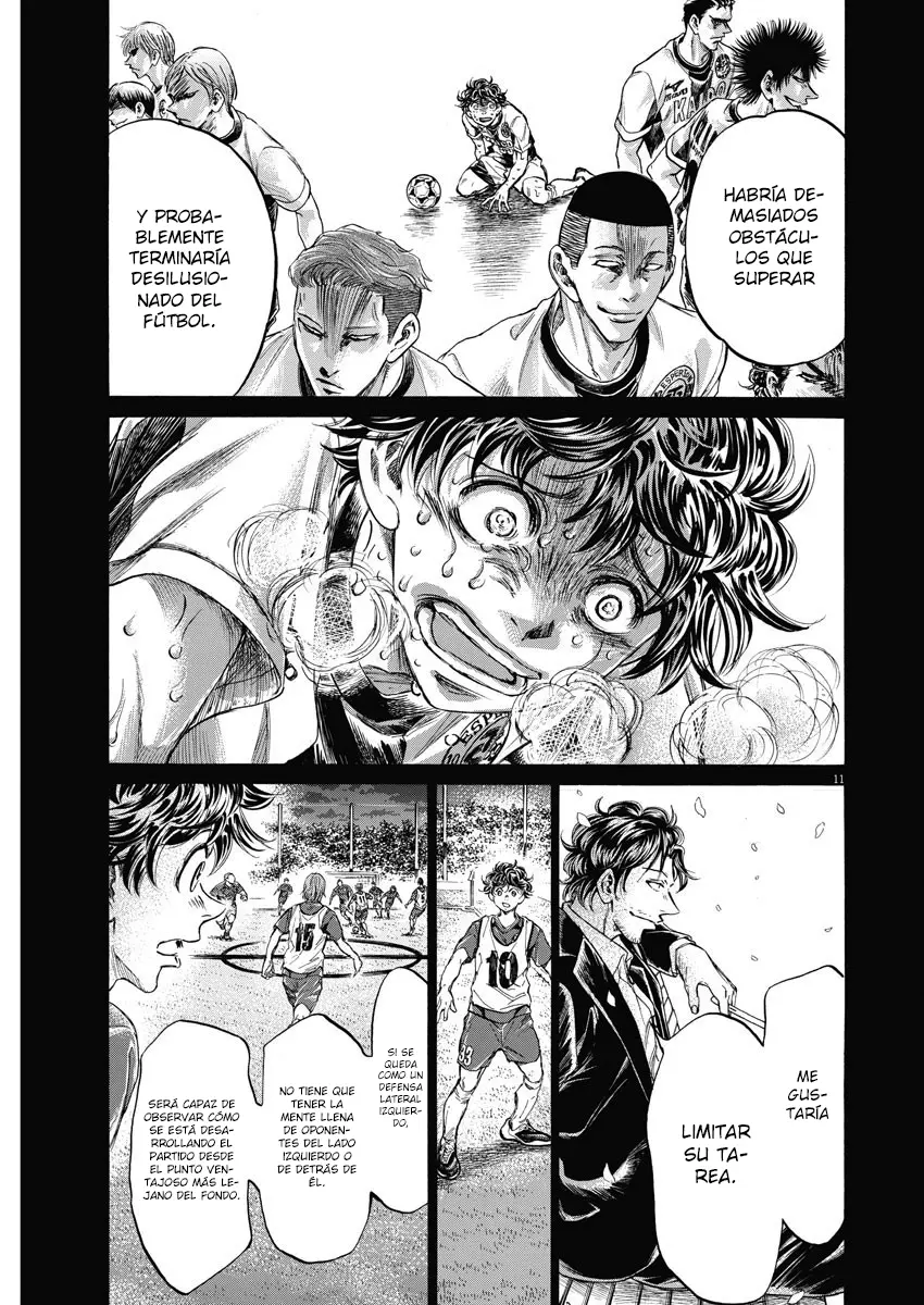 Ao ashi capítulo 274, página 12