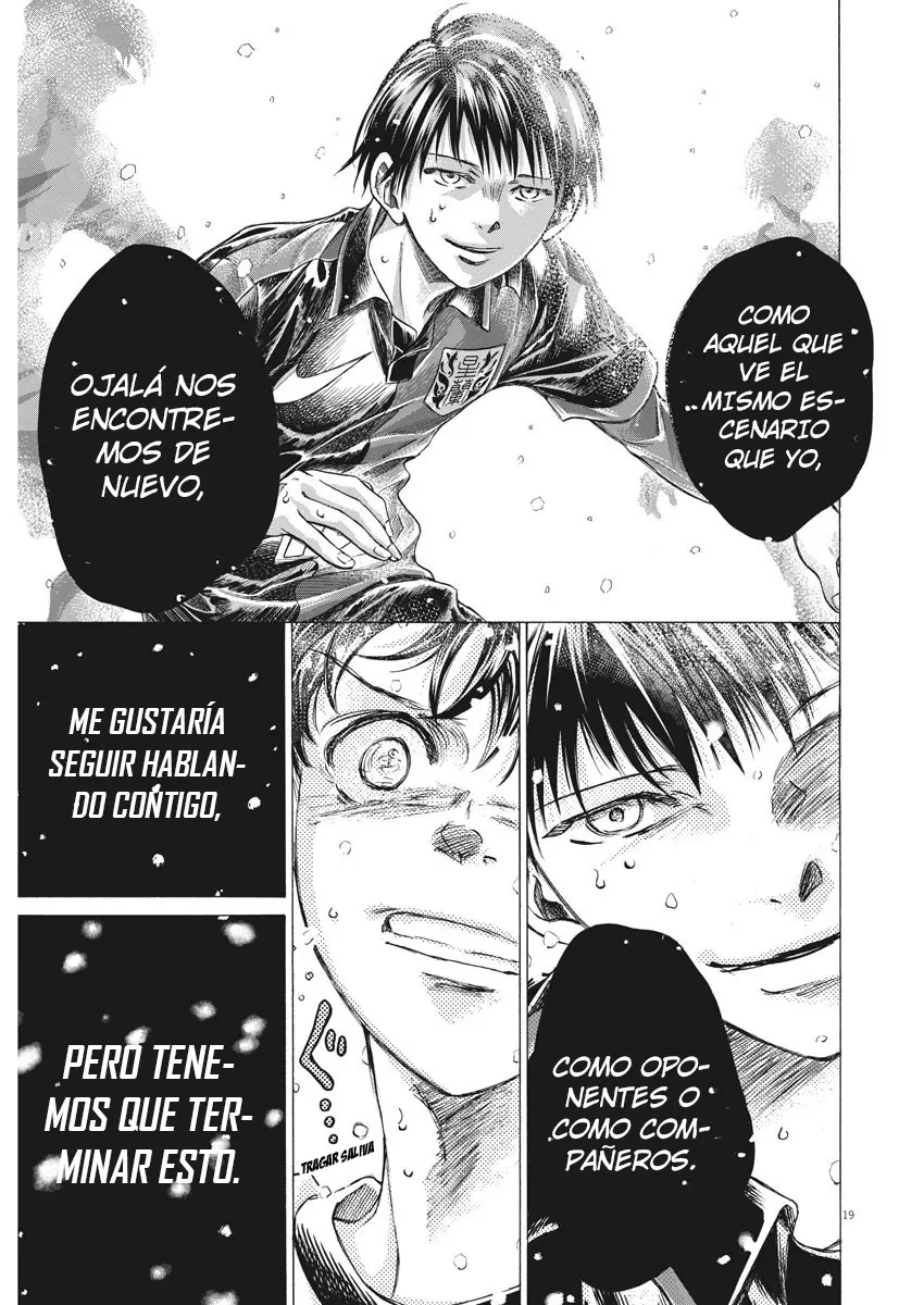 Ao ashi capítulo 275, página 19