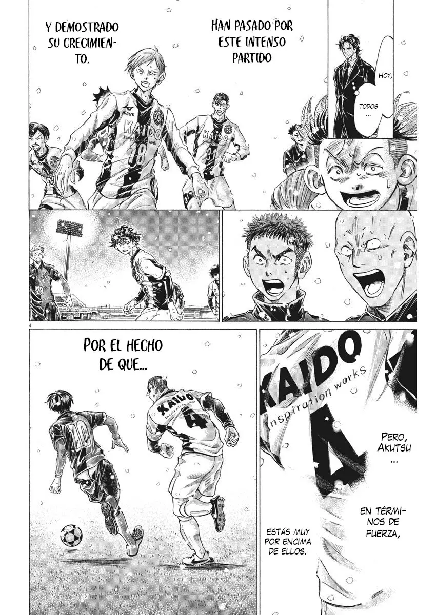 Ao ashi capítulo 276, página 5