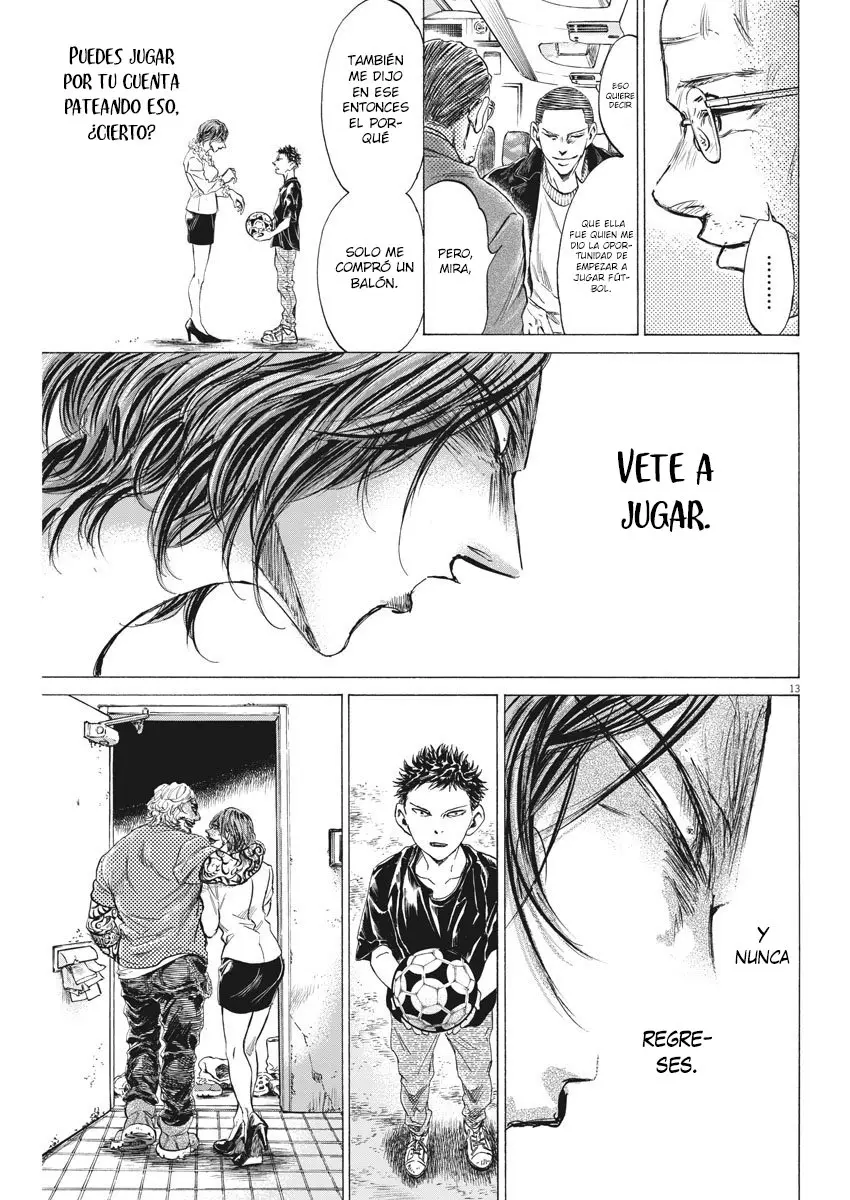 Ao ashi capítulo 276, página 14