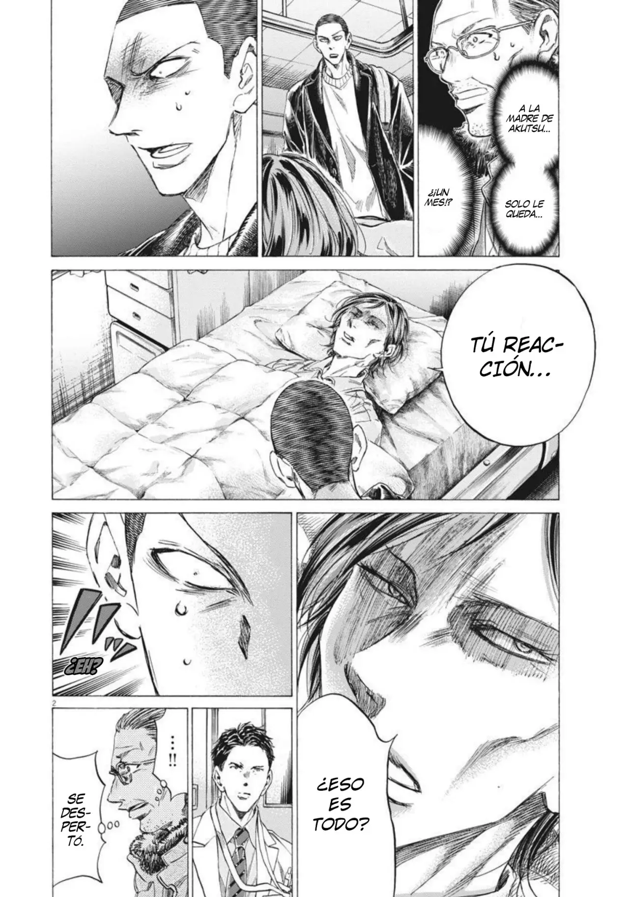 Ao ashi capítulo 277, página 3