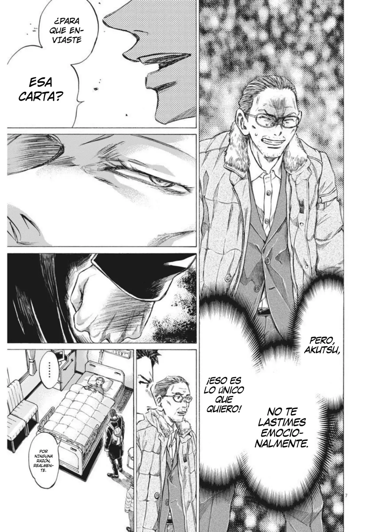 Ao ashi capítulo 277, página 8