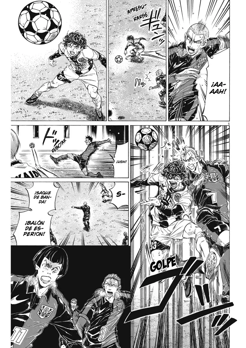 Ao ashi capítulo 278, página 7
