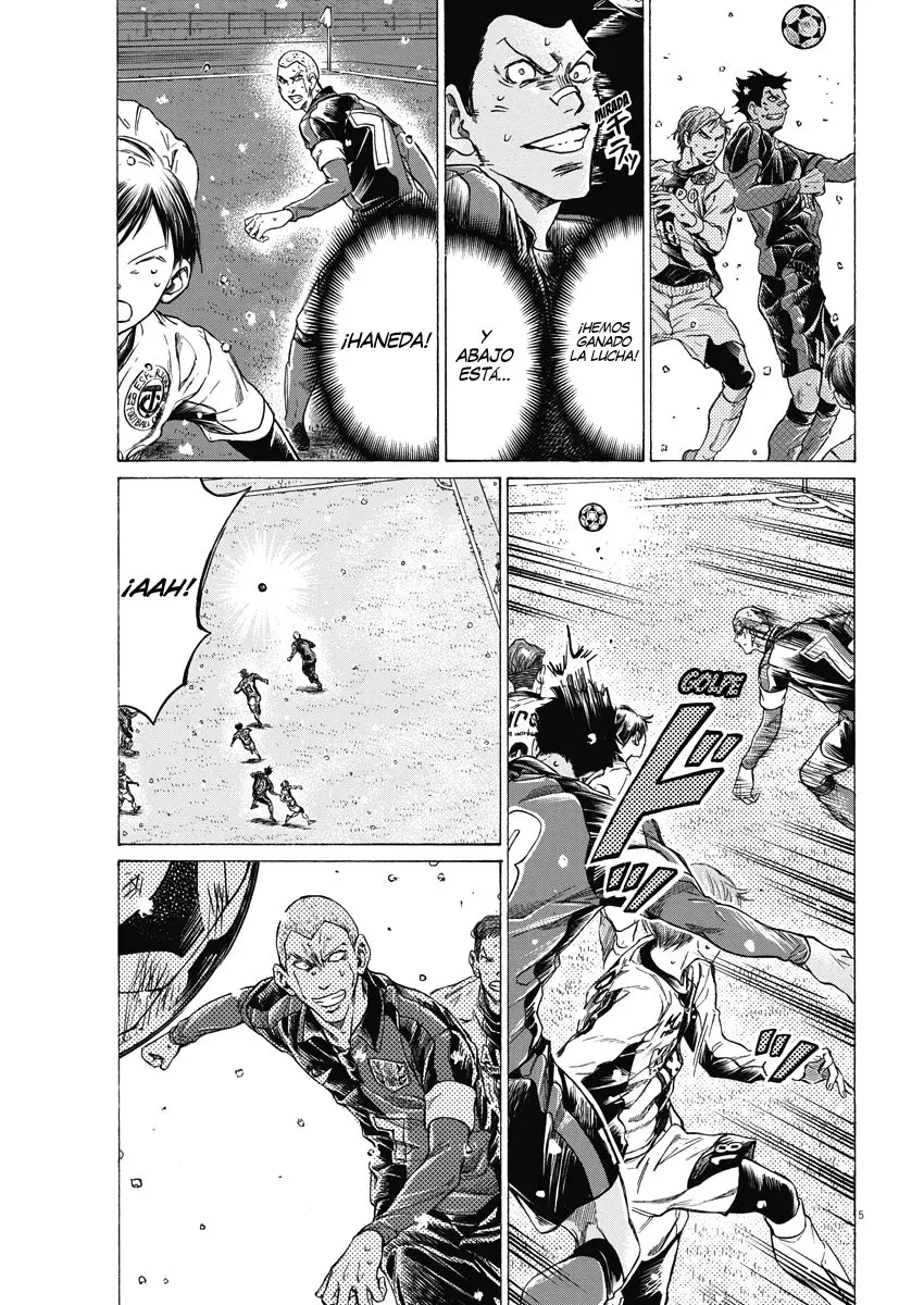 Ao ashi capítulo 279, página 5