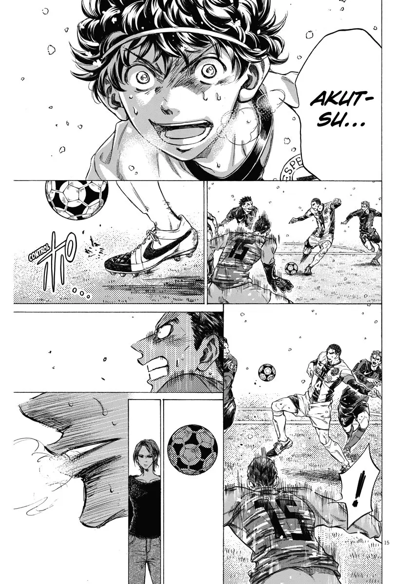Ao ashi capítulo 279, página 15