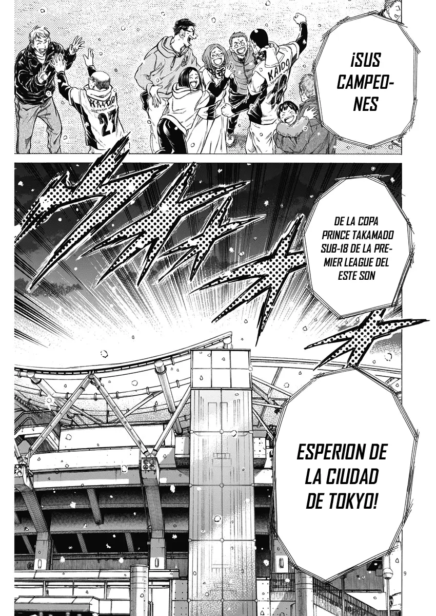 Ao ashi capítulo 280, página 10