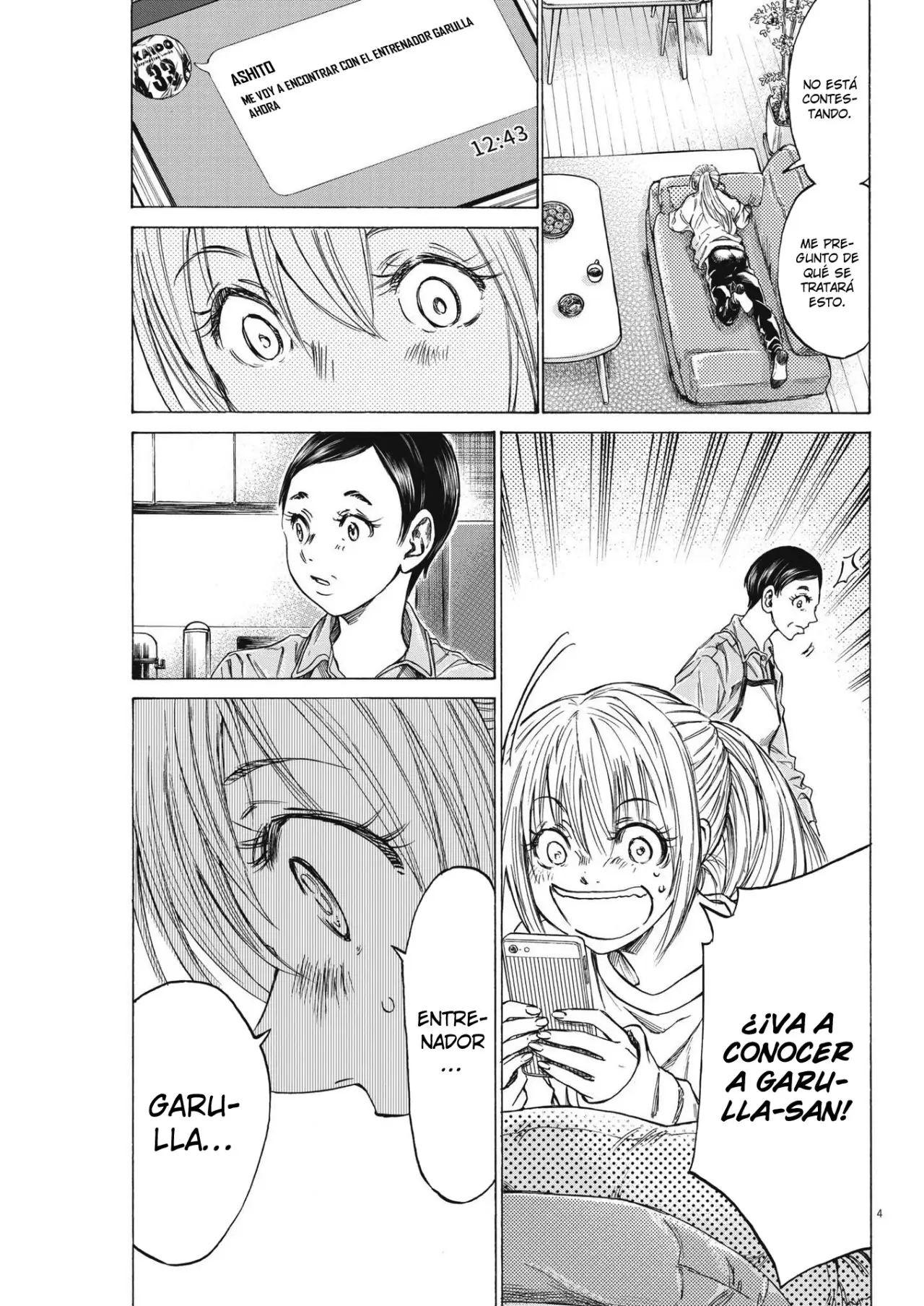 Ao ashi capítulo 282, página 5
