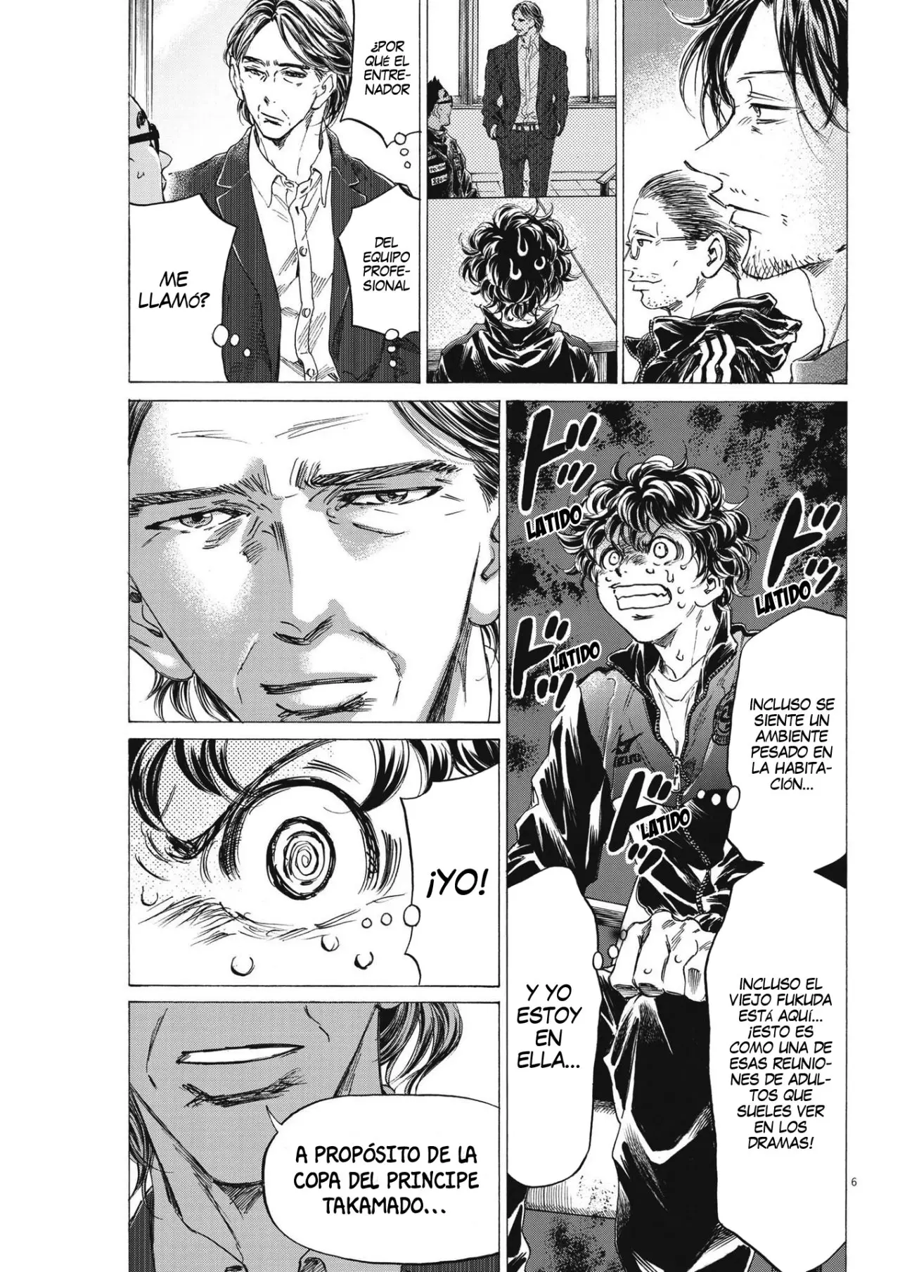 Ao ashi capítulo 282, página 7