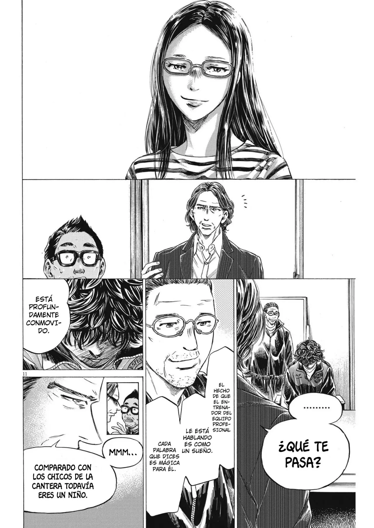 Ao ashi capítulo 282, página 12