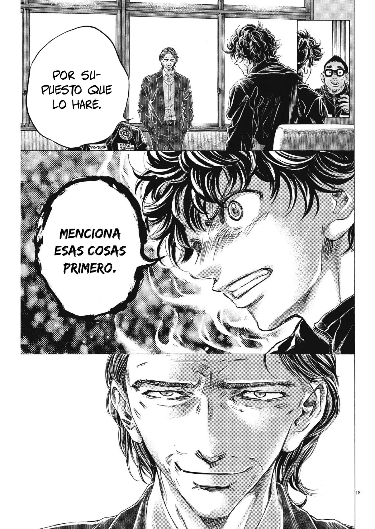 Ao ashi capítulo 282, página 19