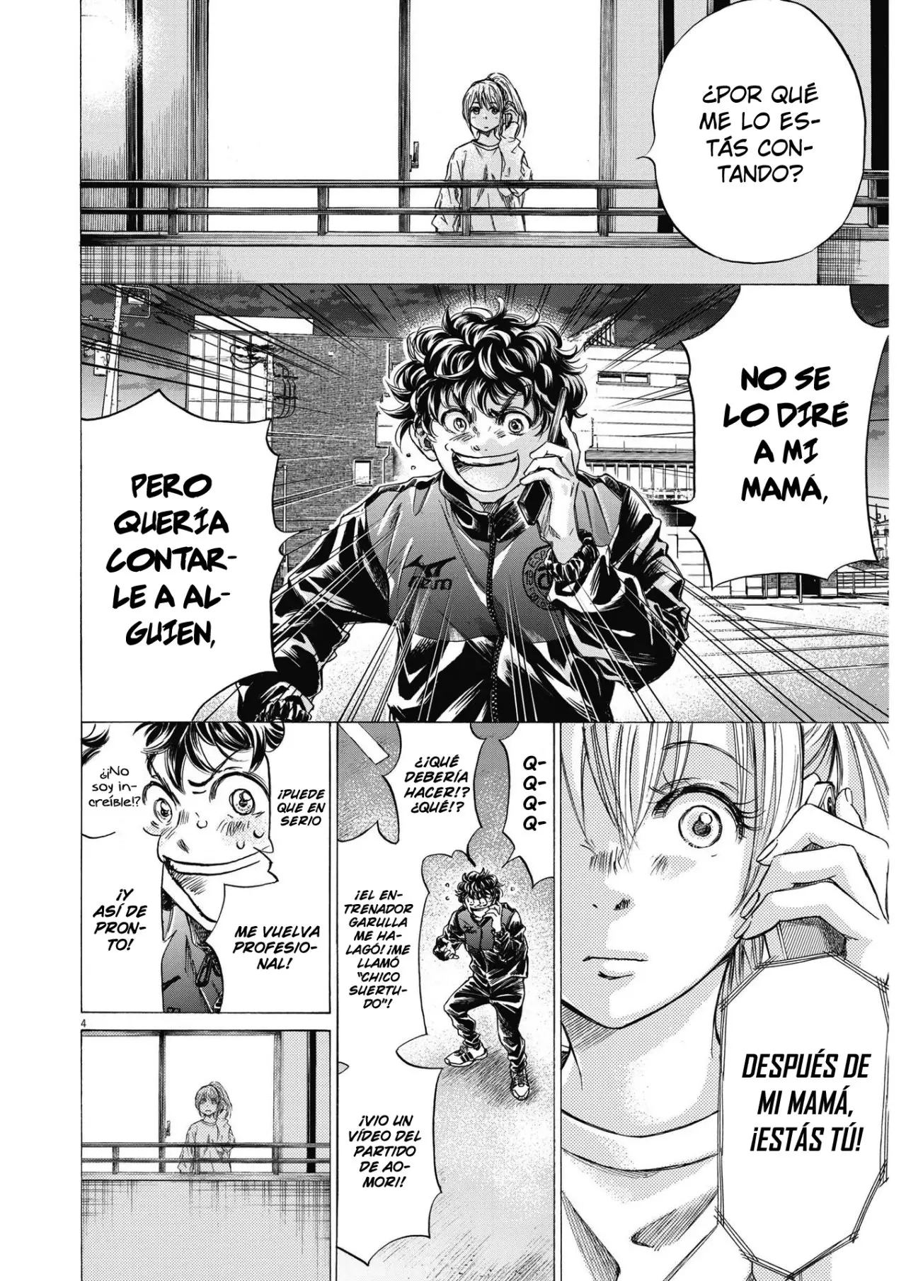 Ao ashi capítulo 283, página 5