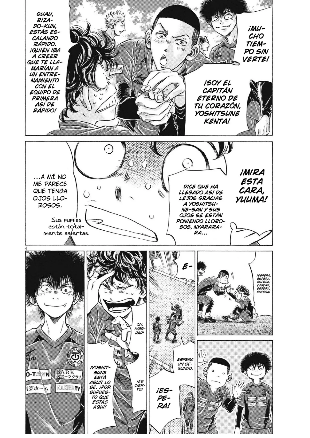 Ao ashi capítulo 284, página 5