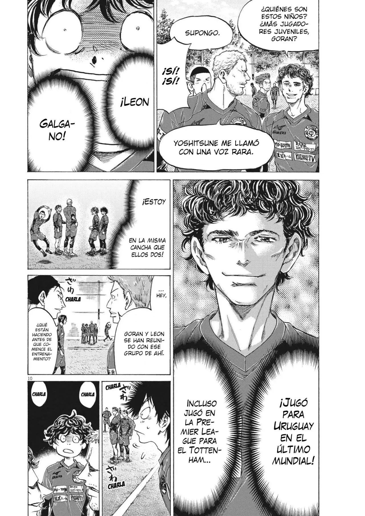 Ao ashi capítulo 284, página 11