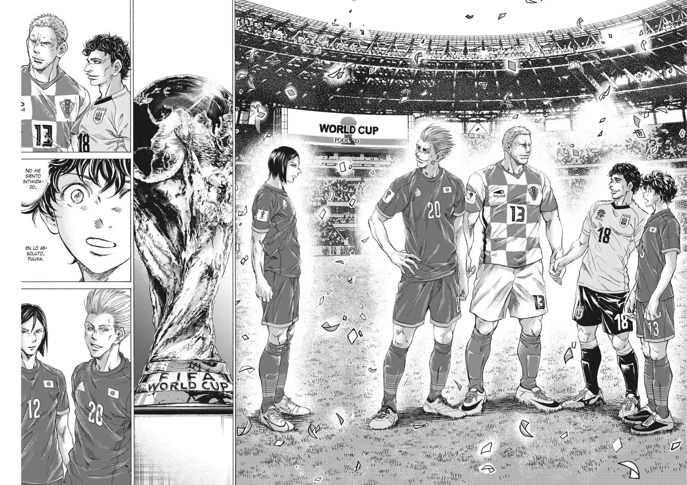 Ao ashi capítulo 284, página 17