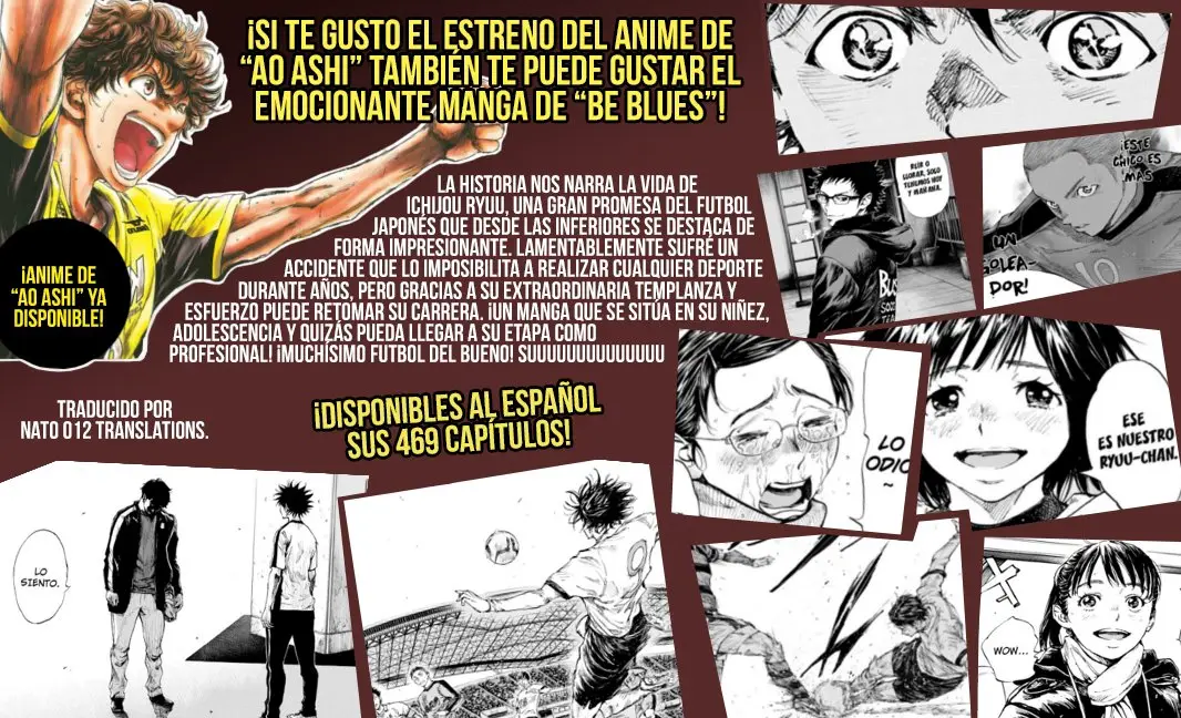 Ao ashi capítulo 285, página 23