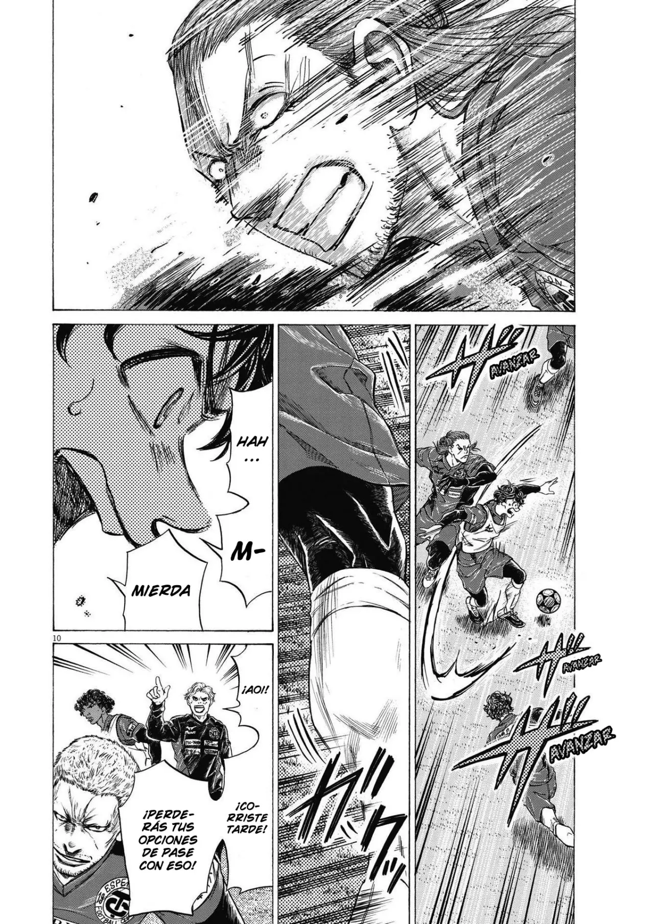 Ao ashi capítulo 286, página 11