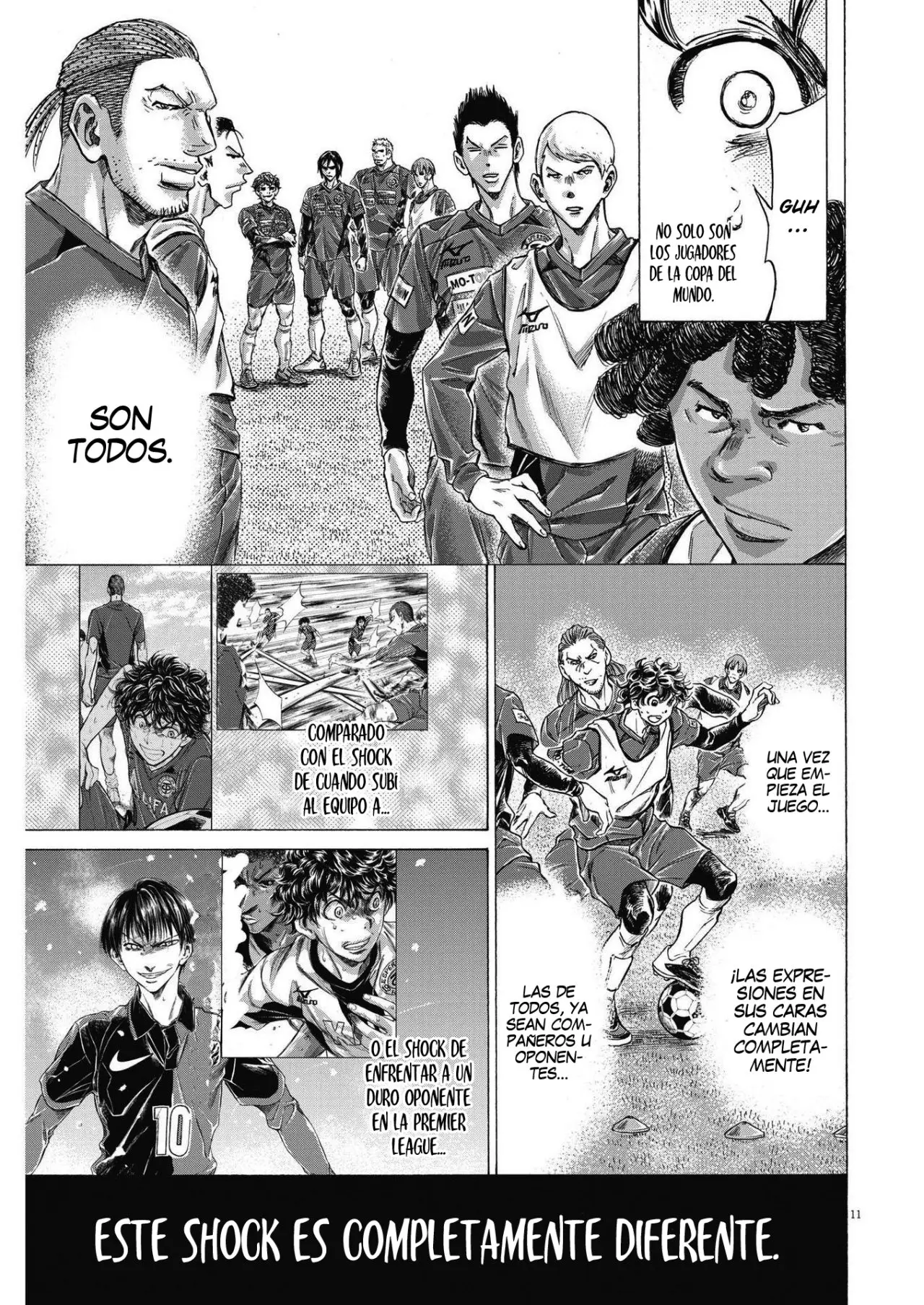 Ao ashi capítulo 286, página 12