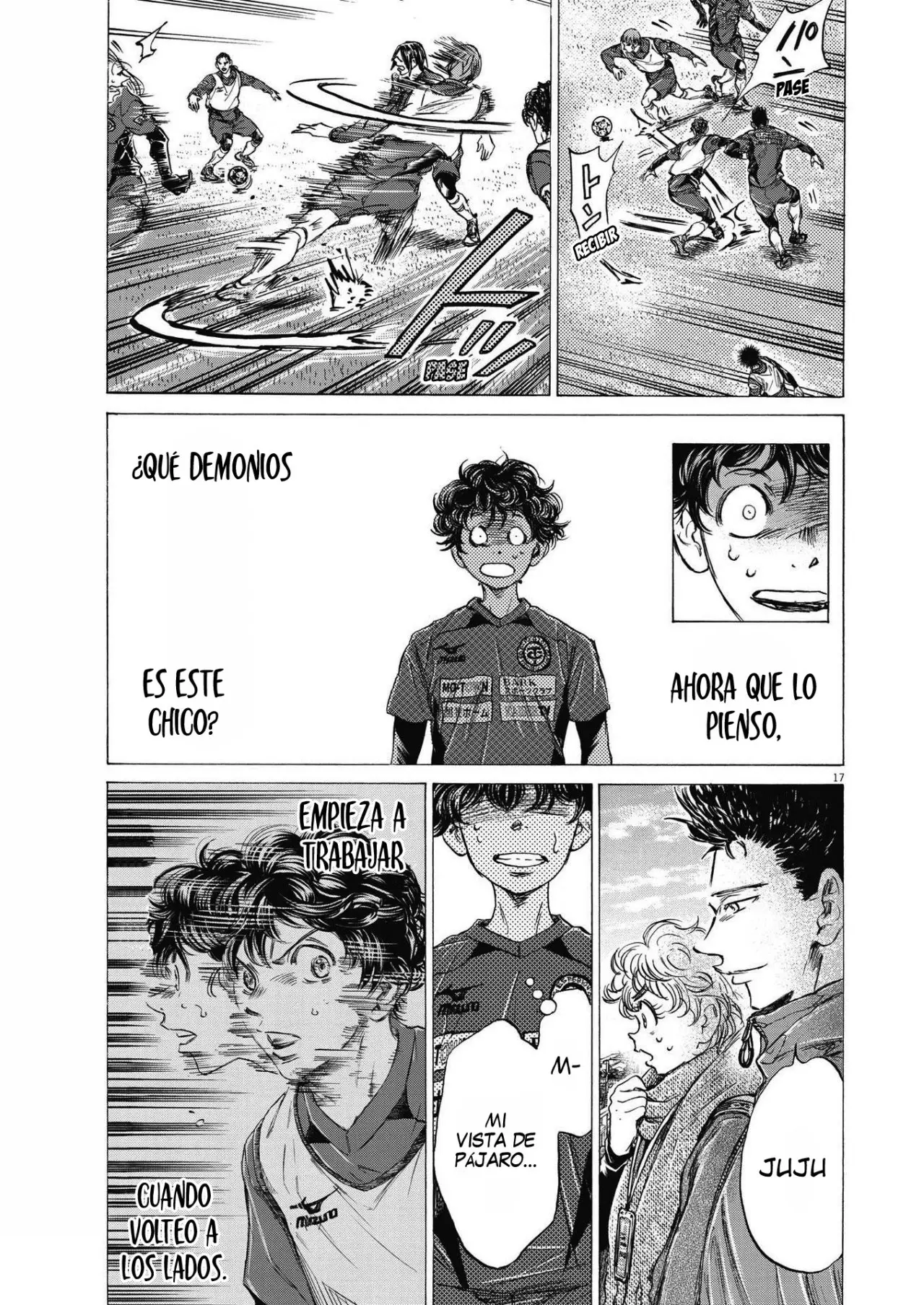 Ao ashi capítulo 287, página 18
