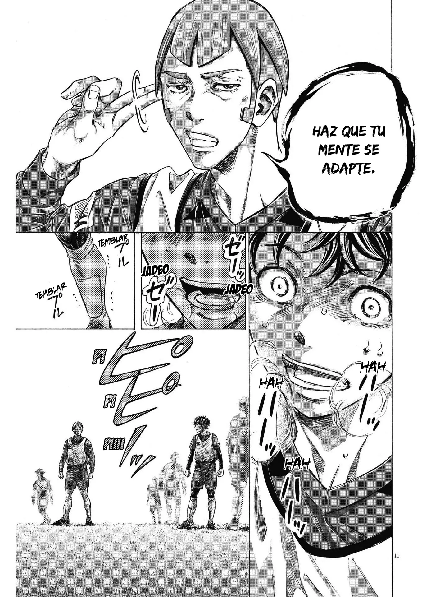 Ao ashi capítulo 288, página 11