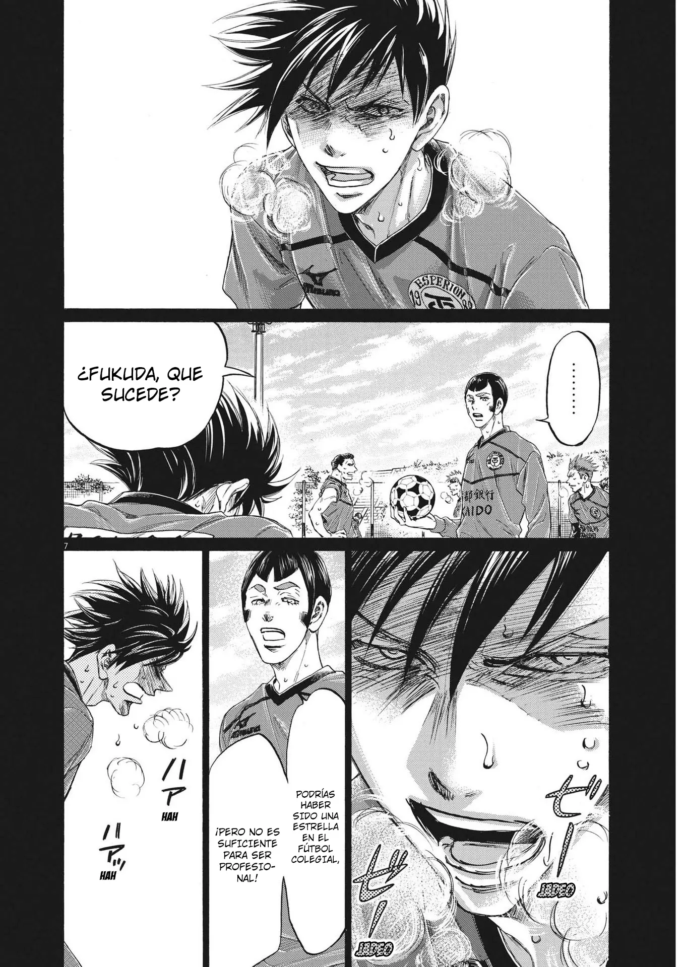 Ao ashi capítulo 289, página 11