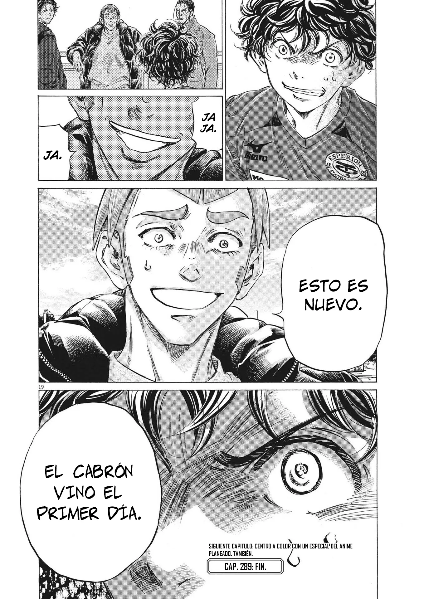 Ao ashi capítulo 289, página 23