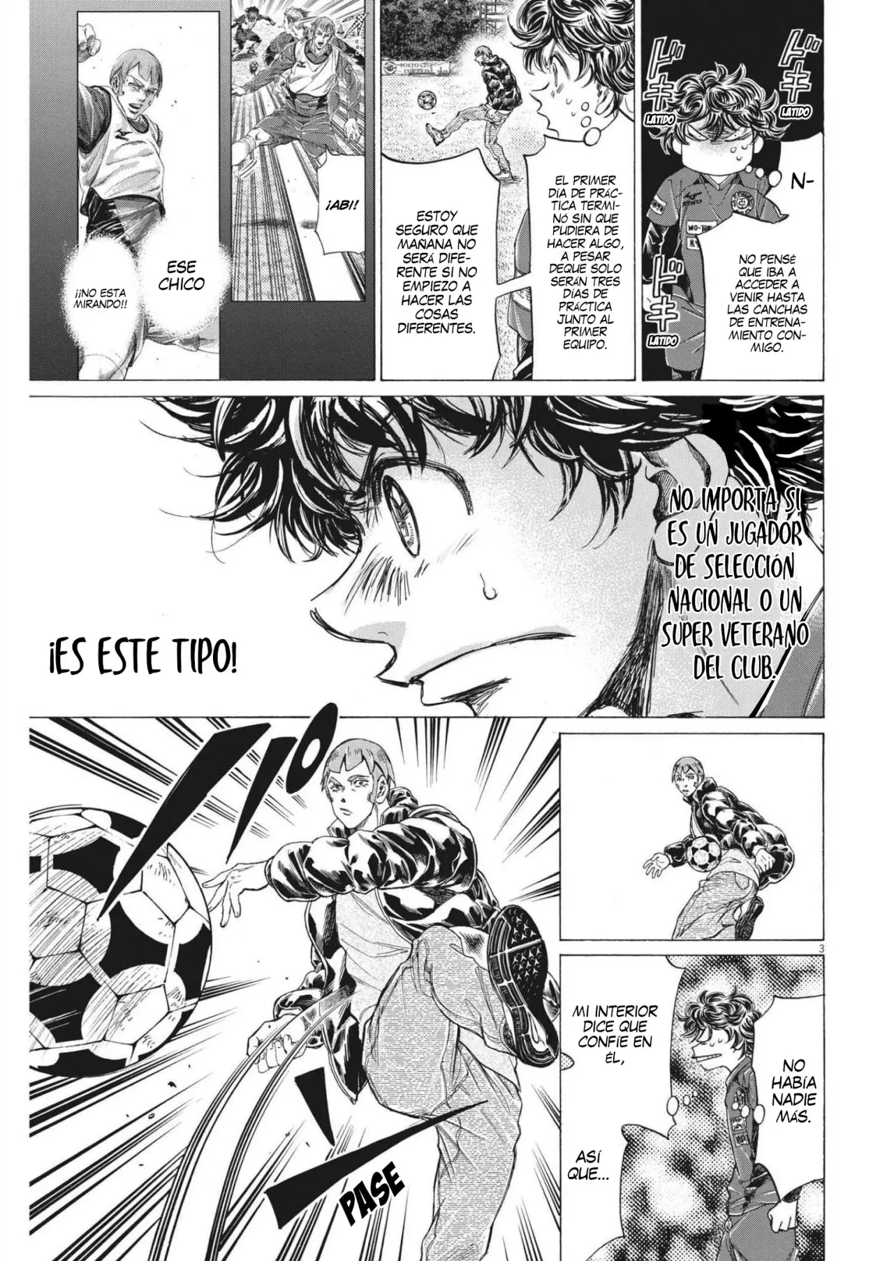 Ao ashi capítulo 290, página 5