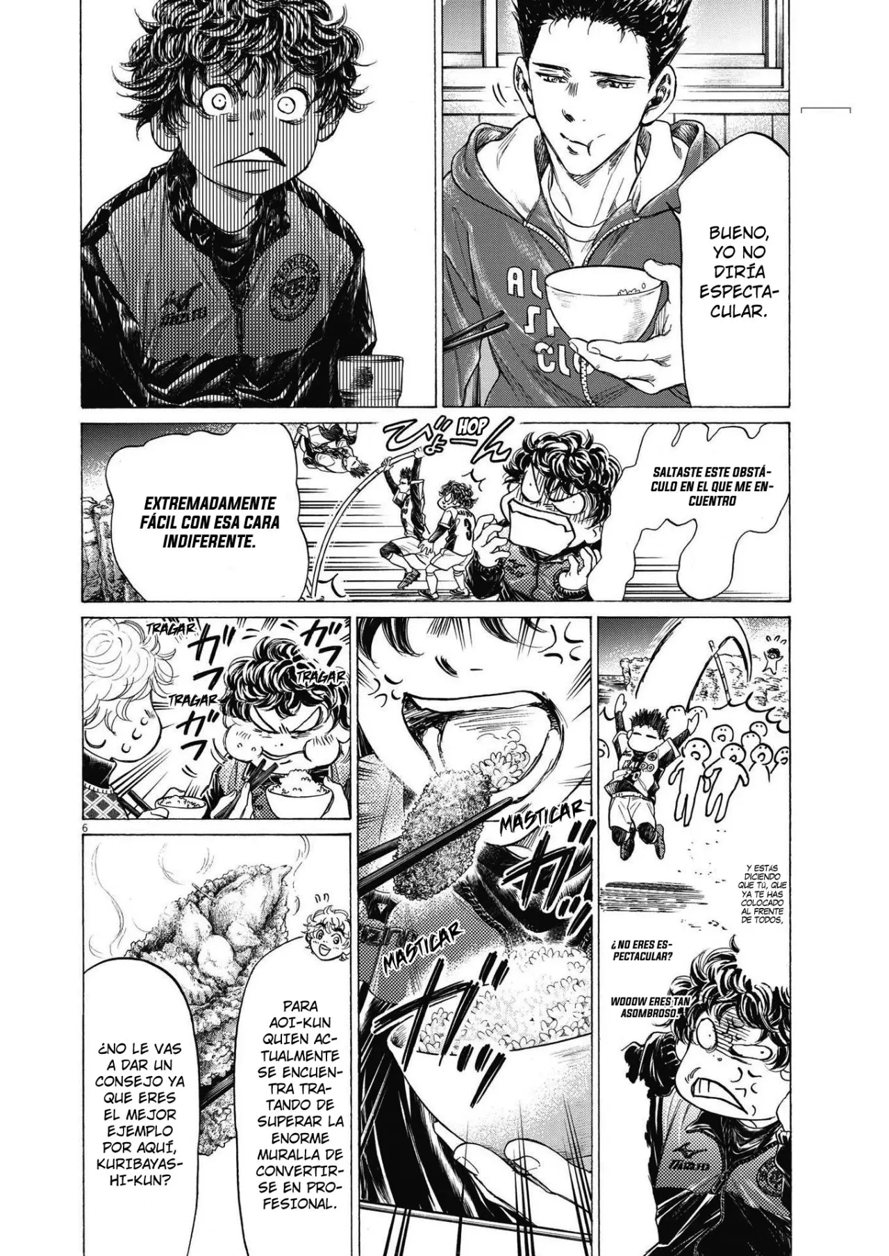 Ao ashi capítulo 291, página 7