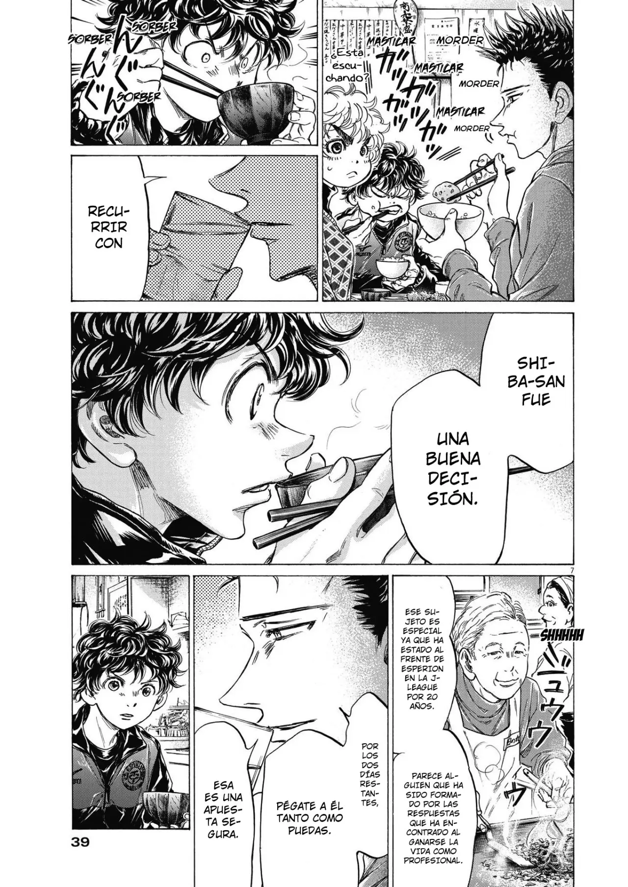 Ao ashi capítulo 291, página 8