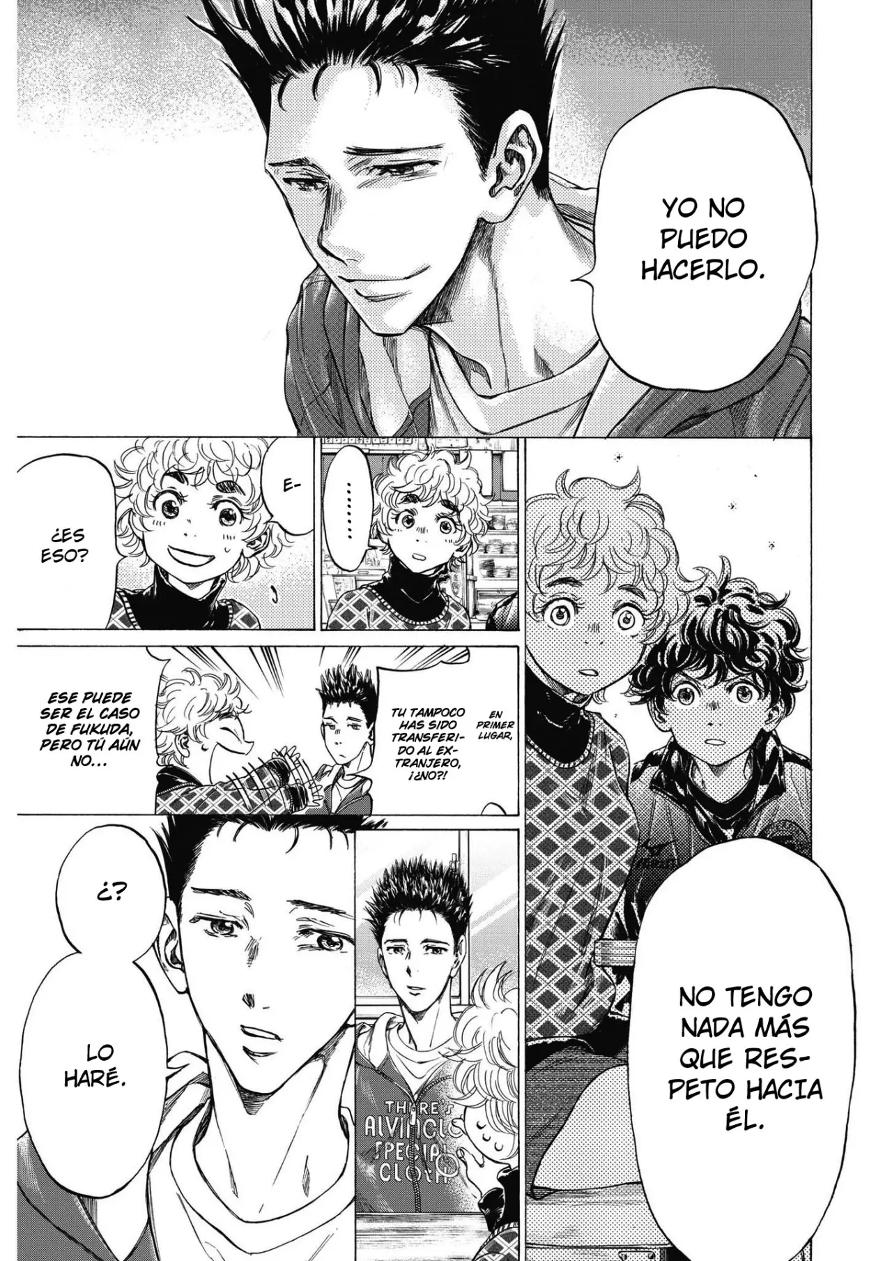 Ao ashi capítulo 291, página 10