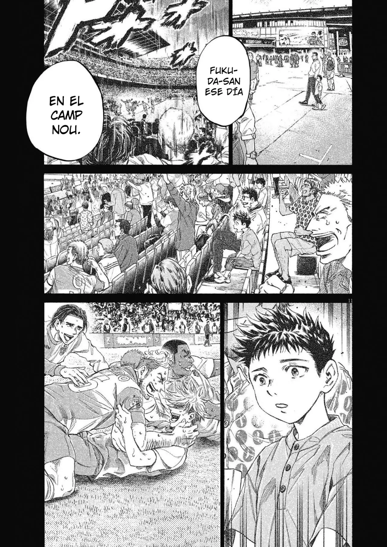 Ao ashi capítulo 291, página 12