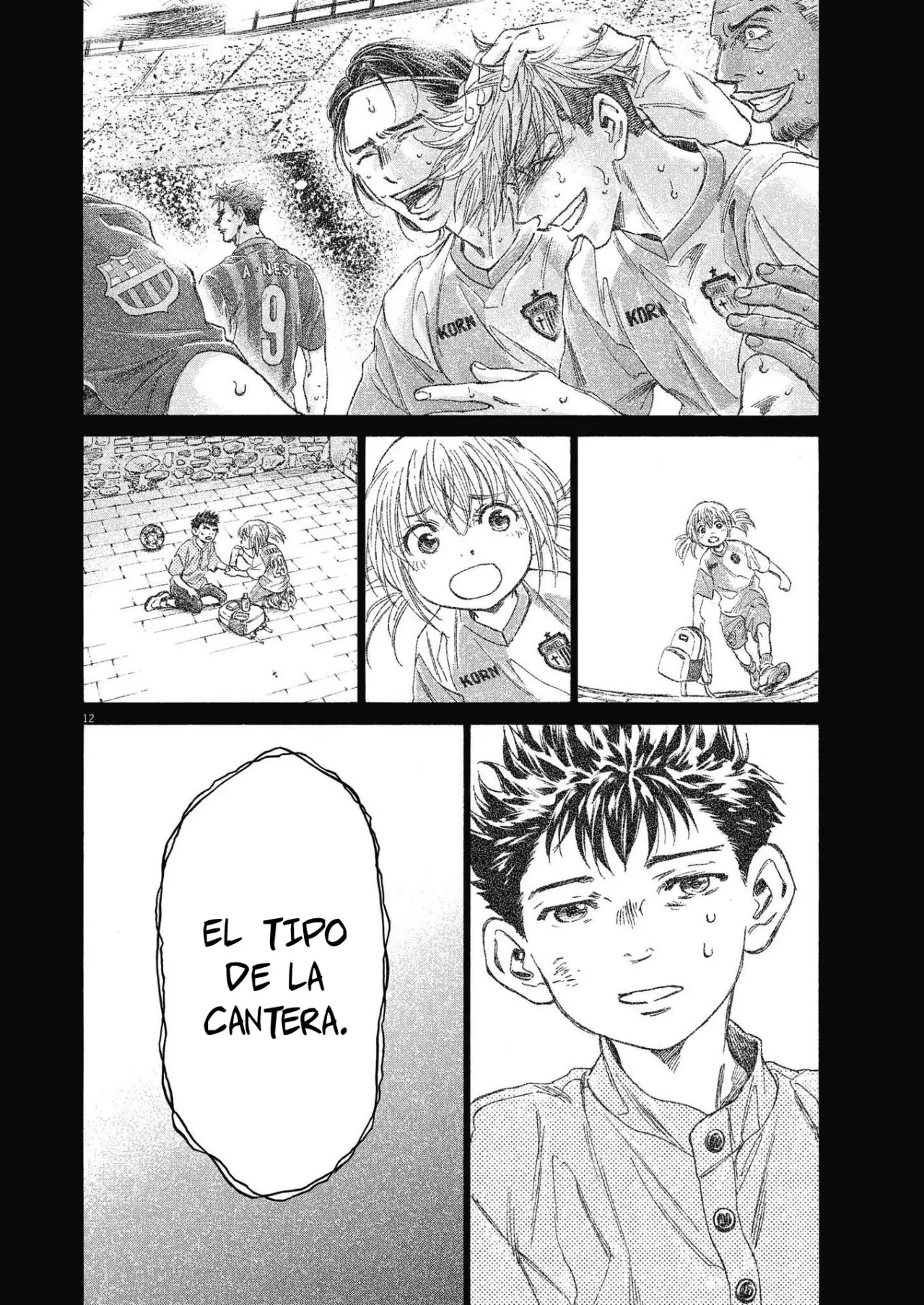 Ao ashi capítulo 291, página 13