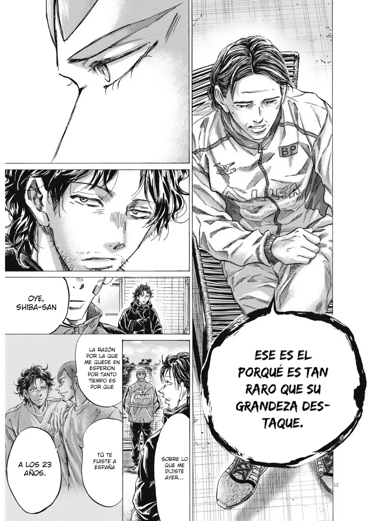 Ao ashi capítulo 292, página 13