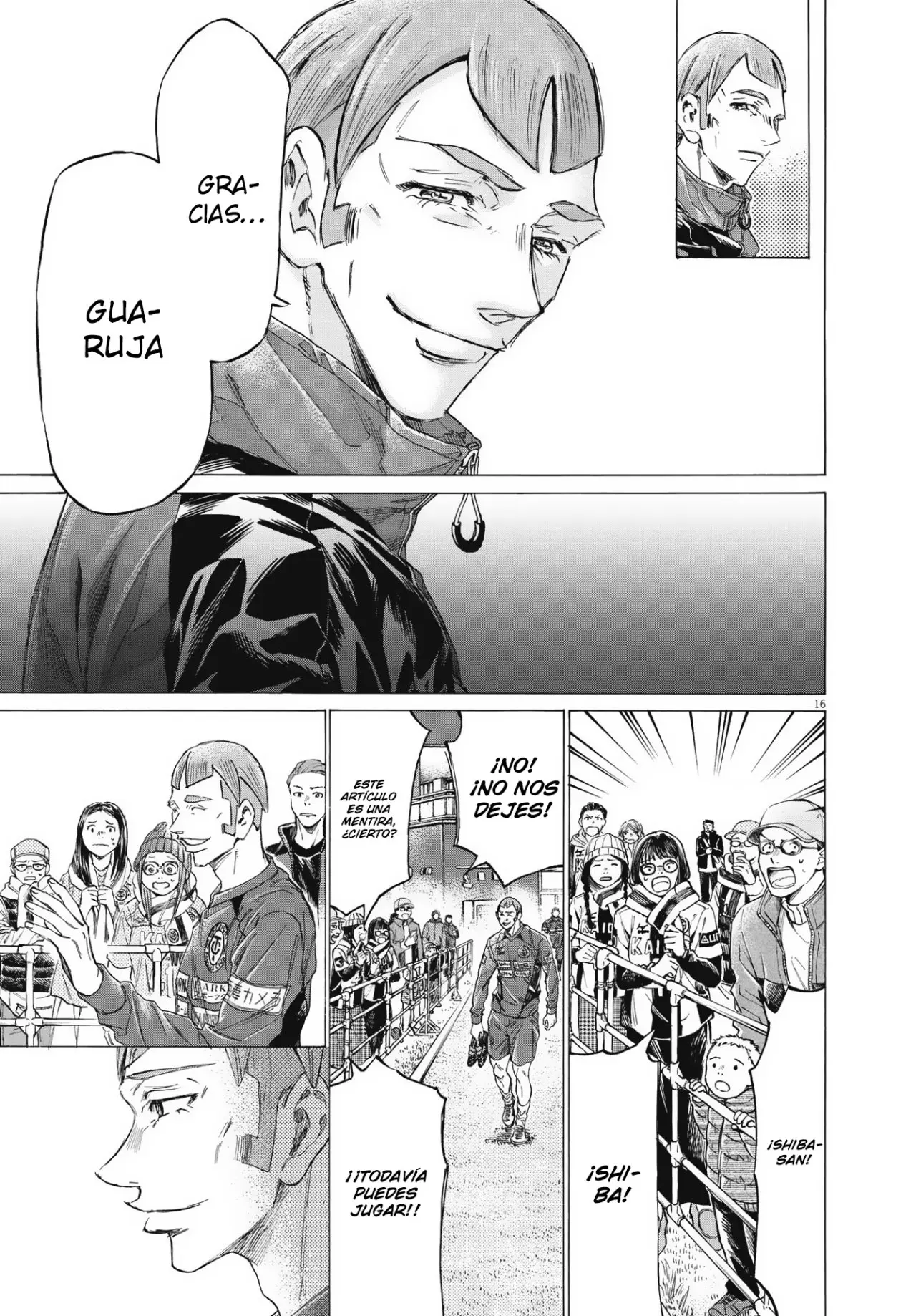 Ao ashi capítulo 292, página 17