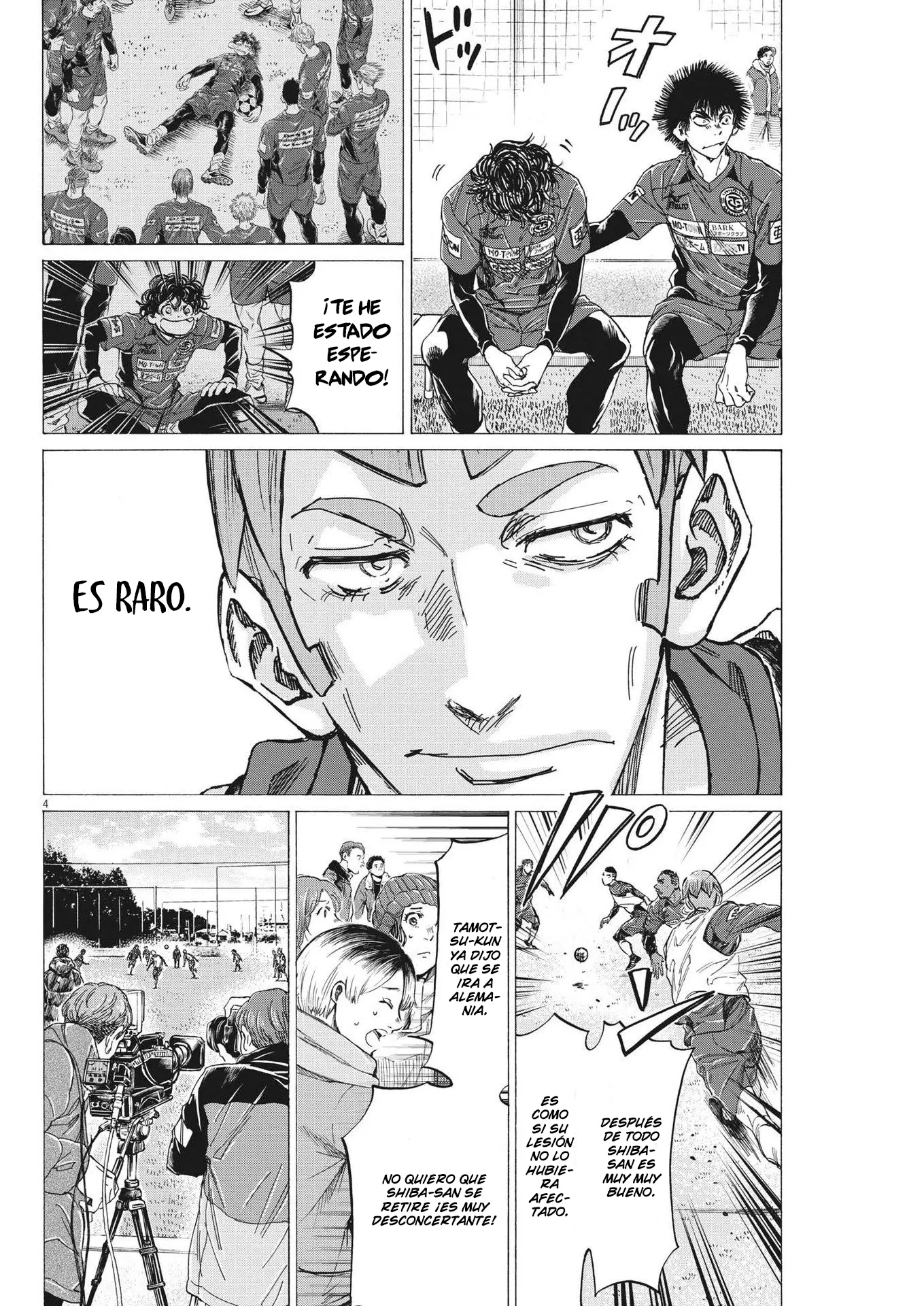 Ao ashi capítulo 293, página 5