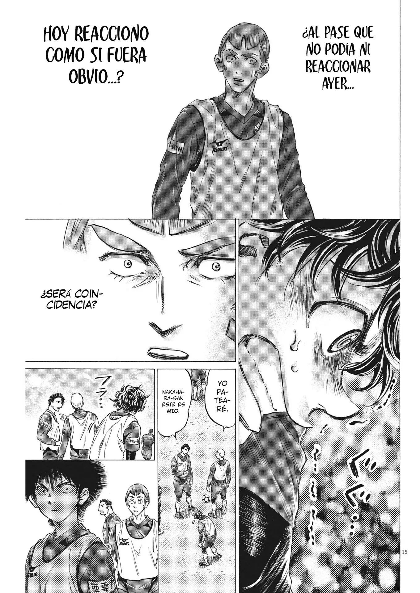 Ao ashi capítulo 293, página 16