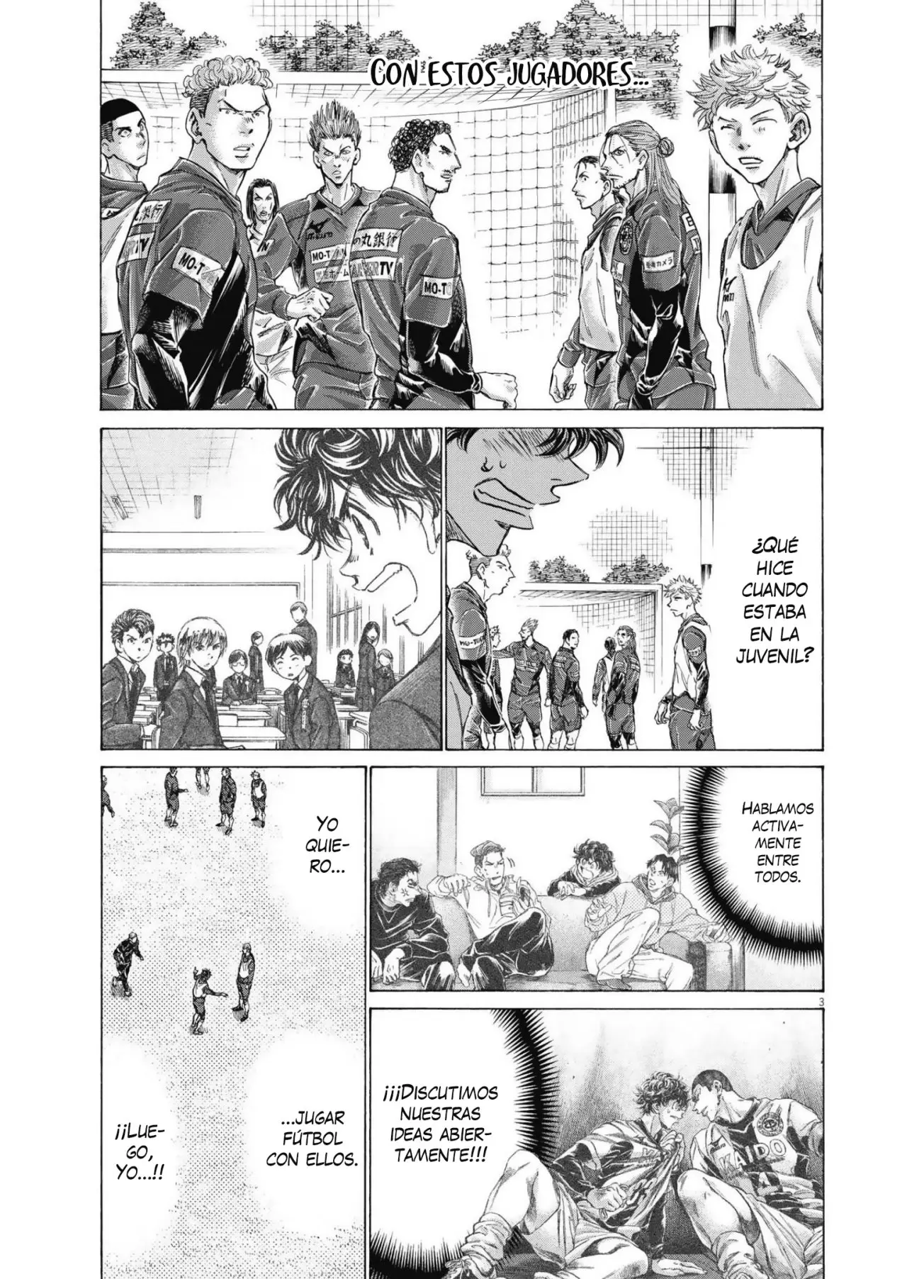 Ao ashi capítulo 294, página 4