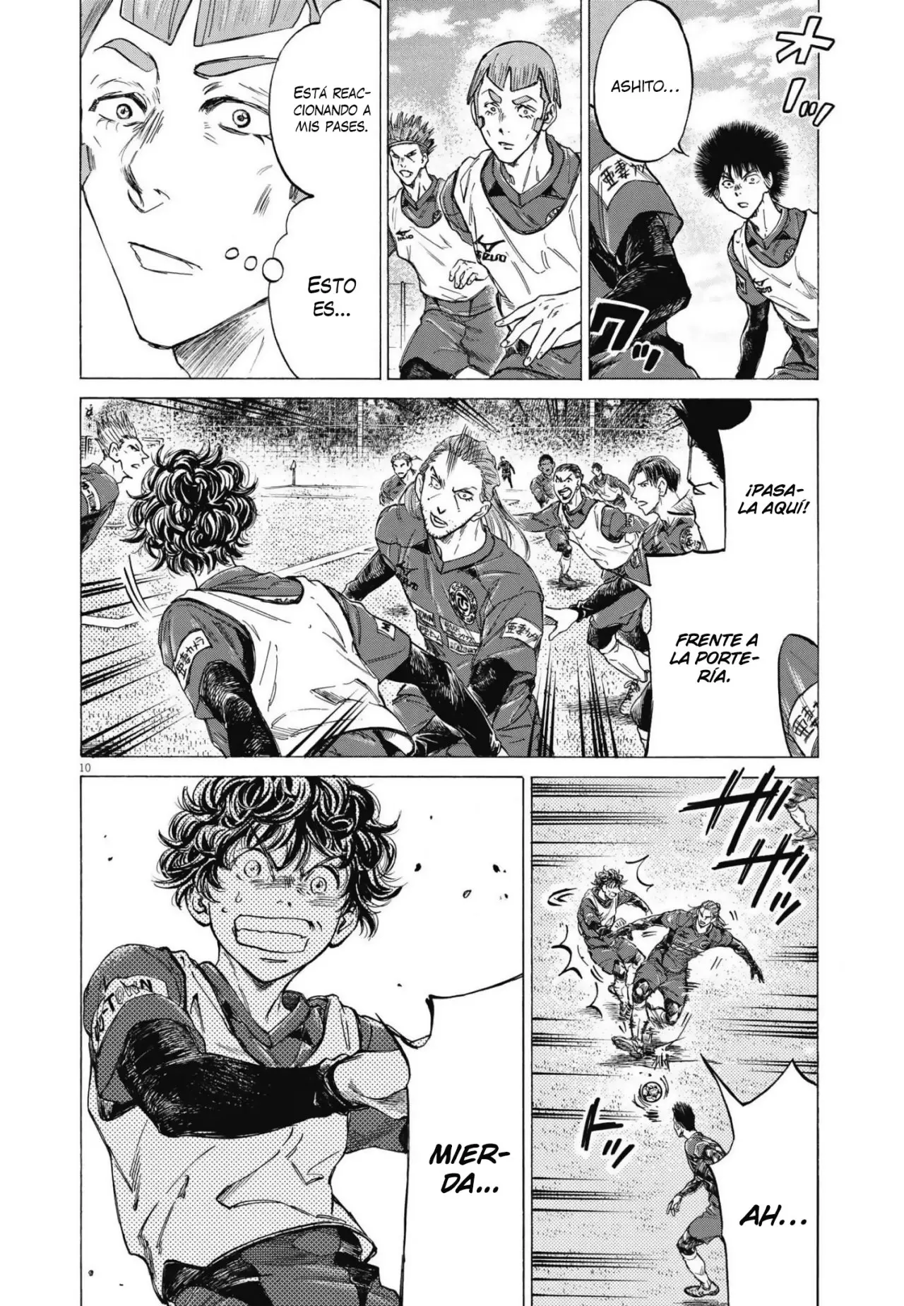 Ao ashi capítulo 294, página 11