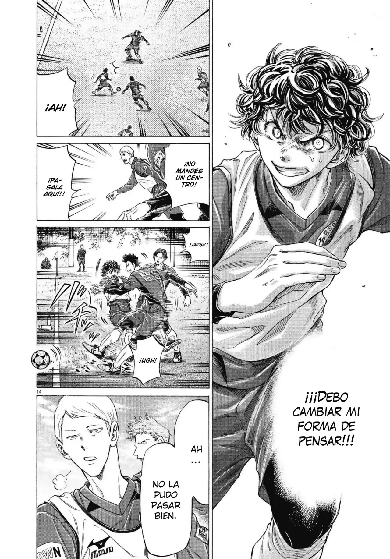 Ao ashi capítulo 294, página 15