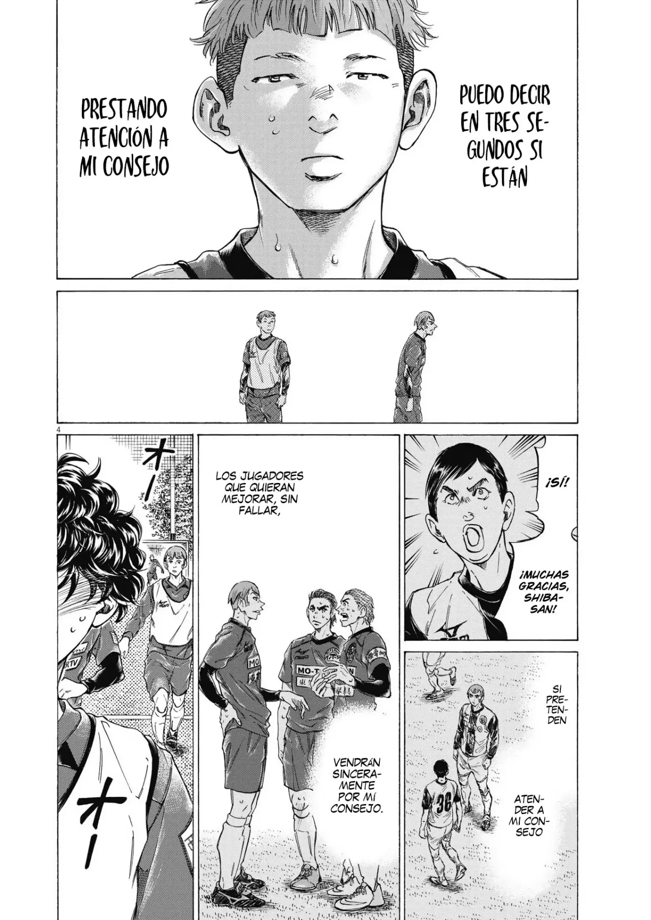 Ao ashi capítulo 295, página 5