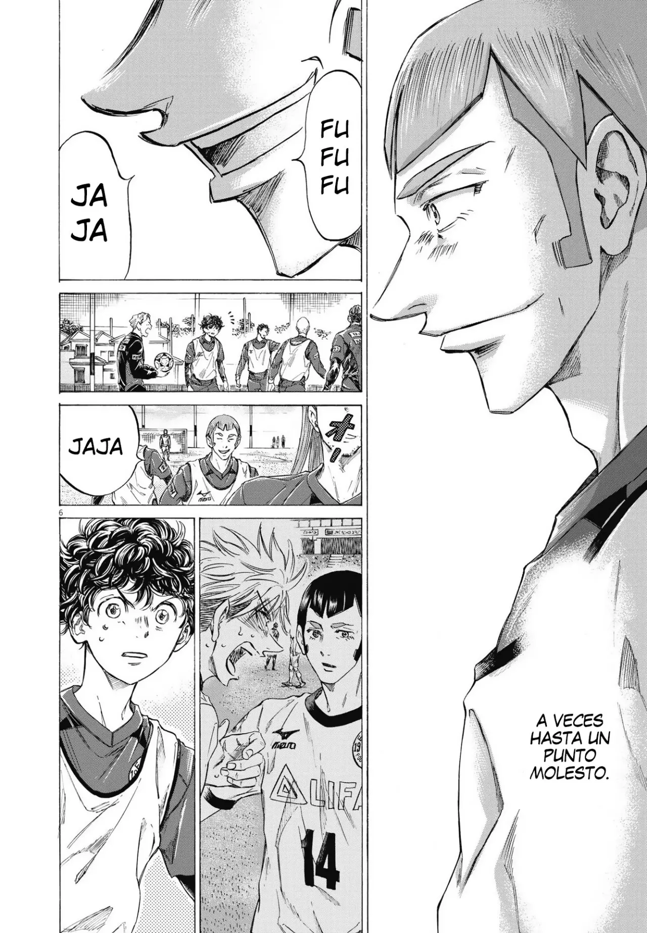 Ao ashi capítulo 295, página 7