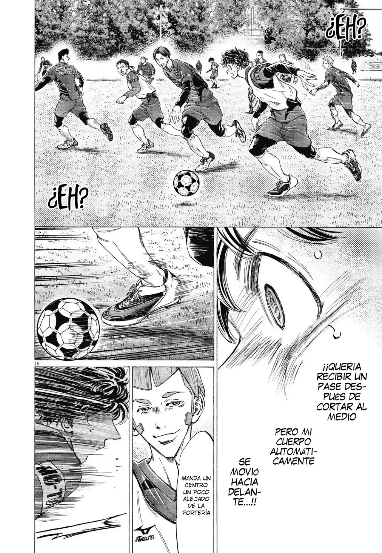 Ao ashi capítulo 295, página 17