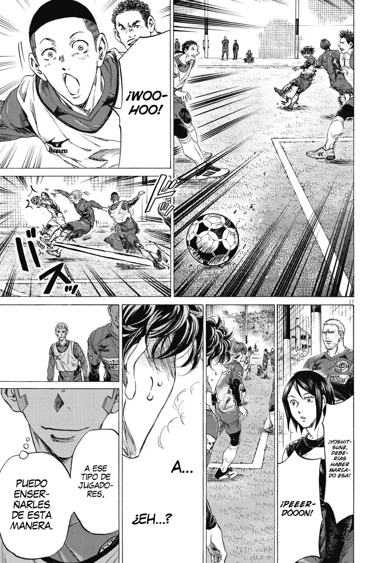Ao ashi capítulo 295, página 18