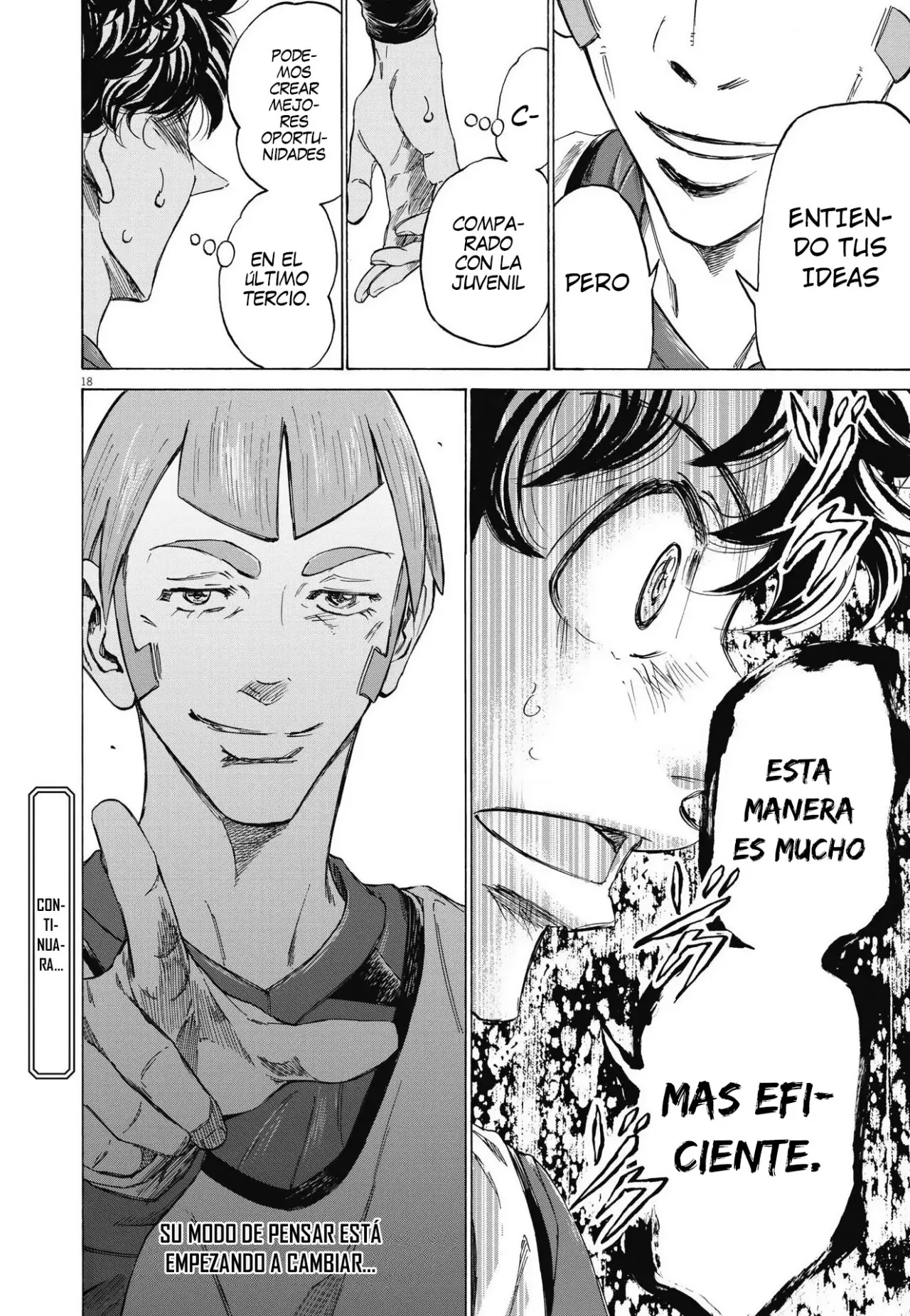 Ao ashi capítulo 295, página 19