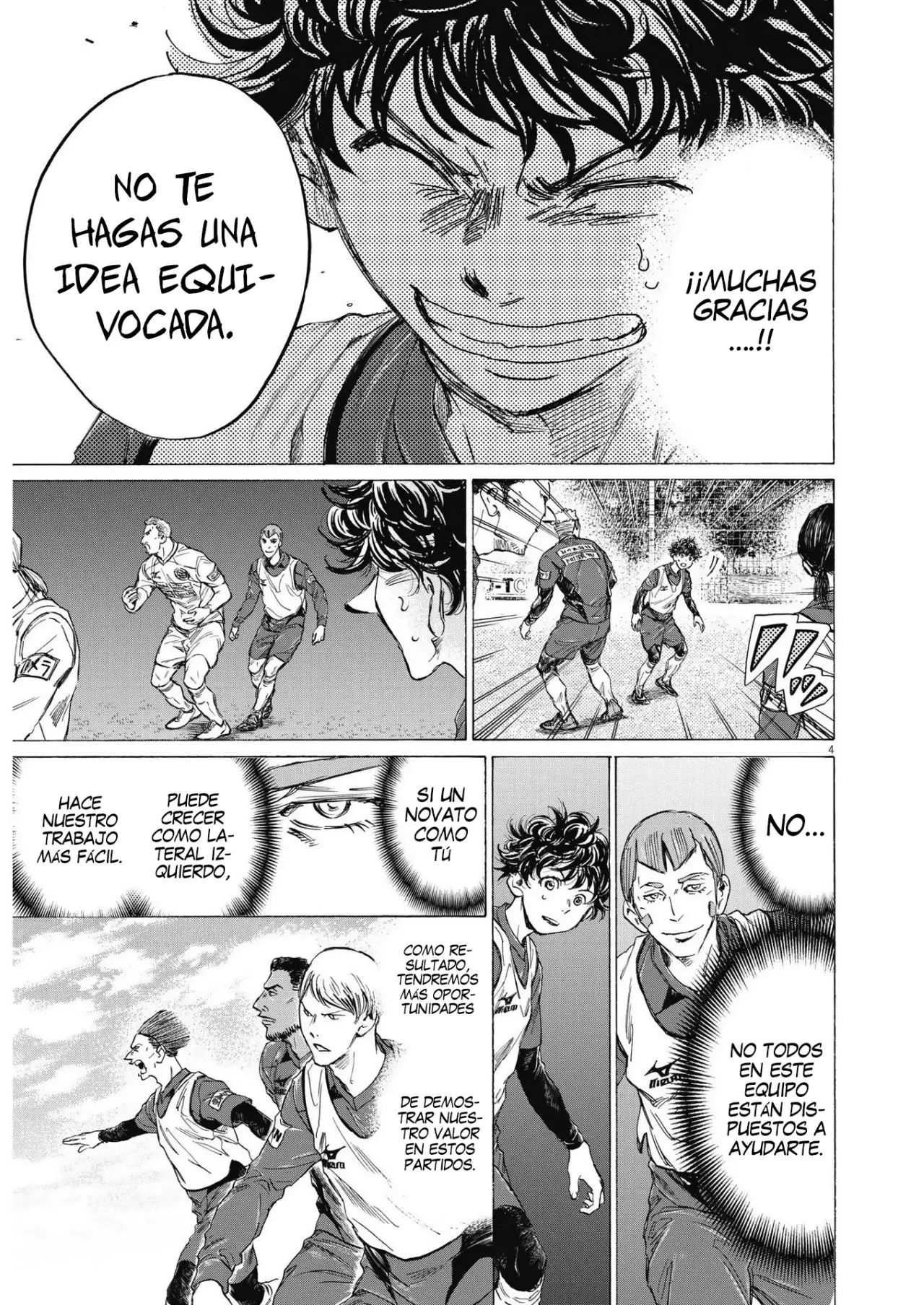 Ao ashi capítulo 296, página 5