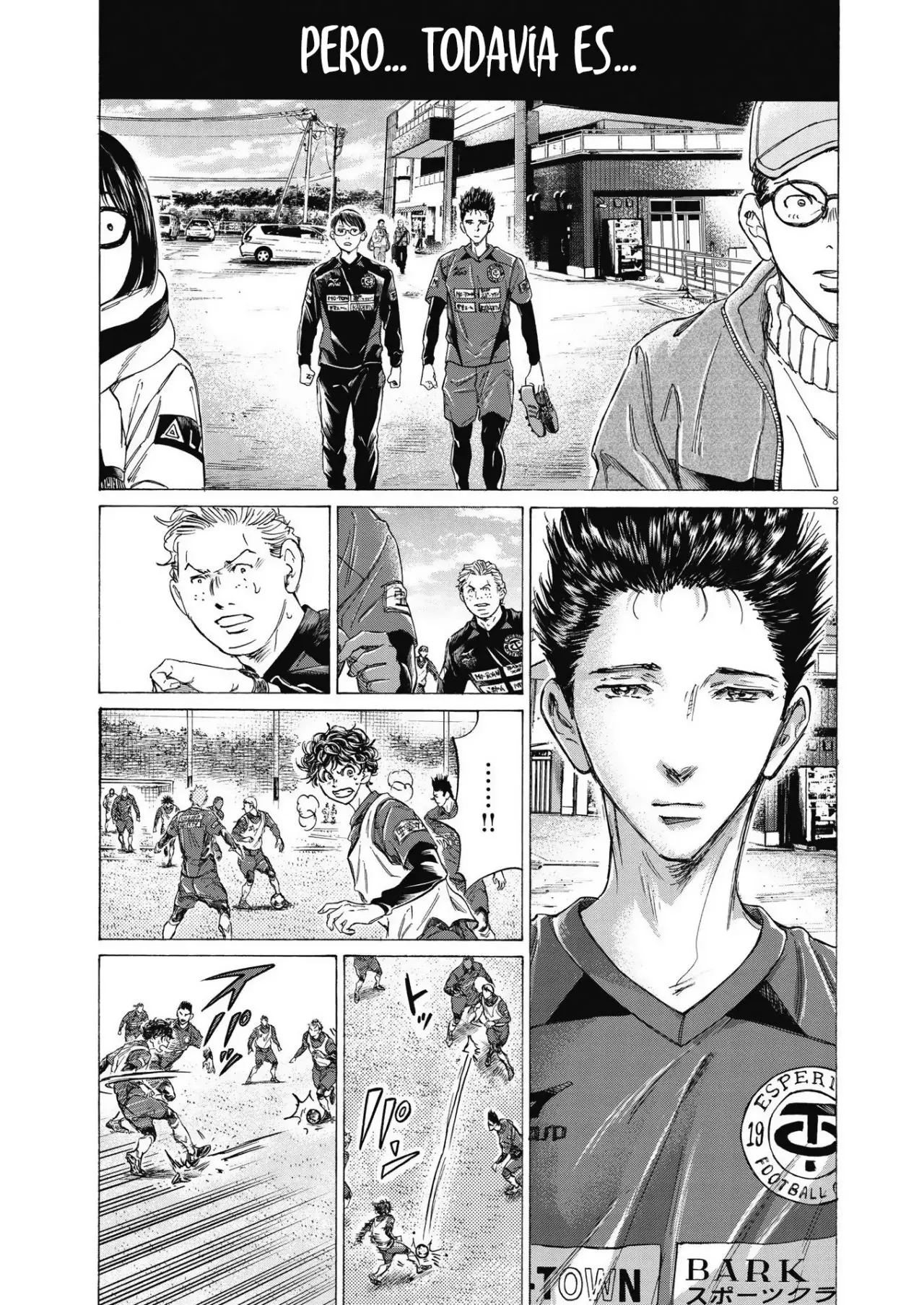 Ao ashi capítulo 296, página 9