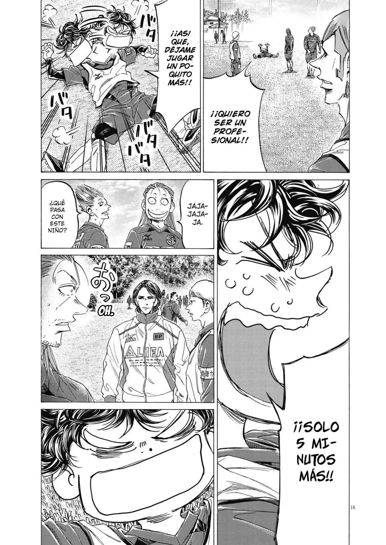 Ao ashi capítulo 296, página 17