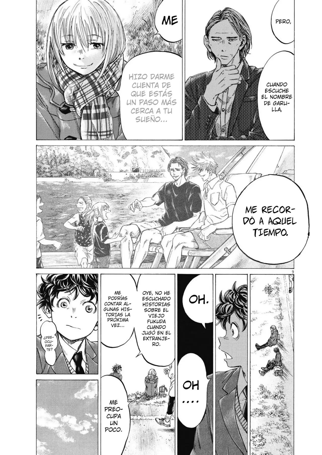 Ao ashi capítulo 297, página 10