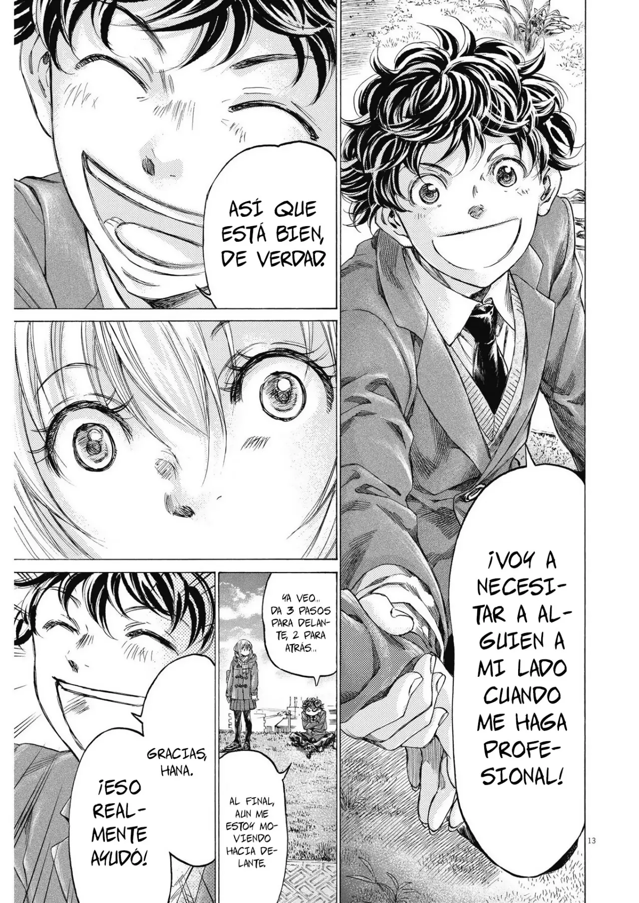 Ao ashi capítulo 297, página 14