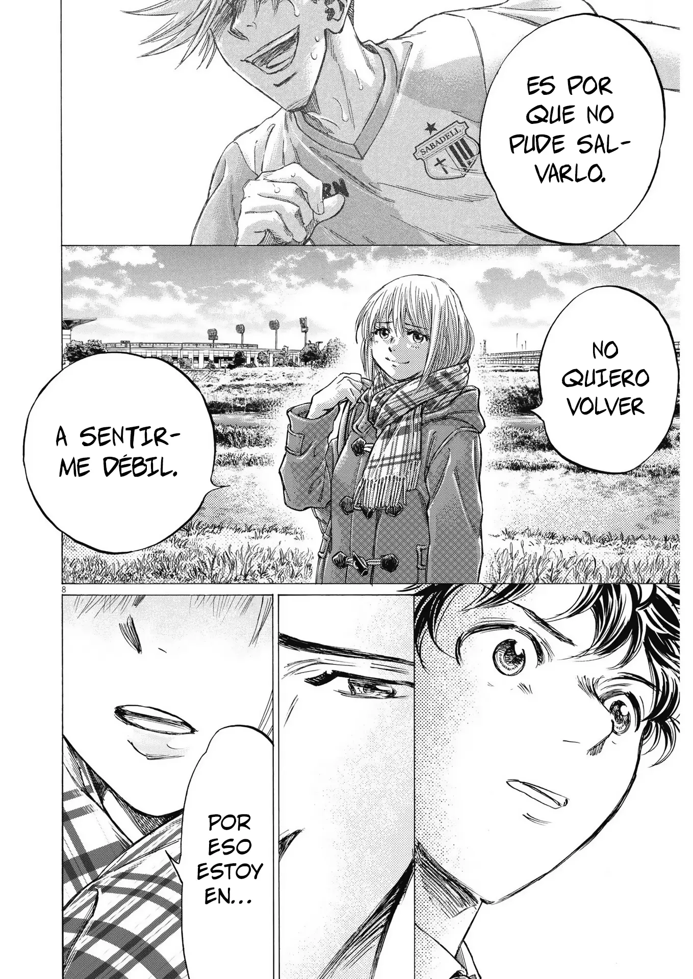 Ao ashi capítulo 298, página 9